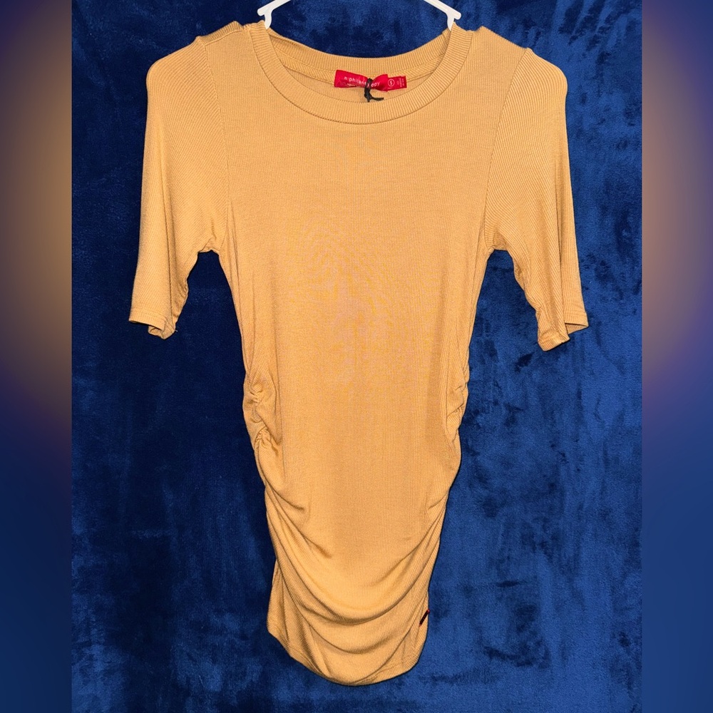 n:Philanthropy - McQueen Fitted Ruched Bodycon Dress NWT
